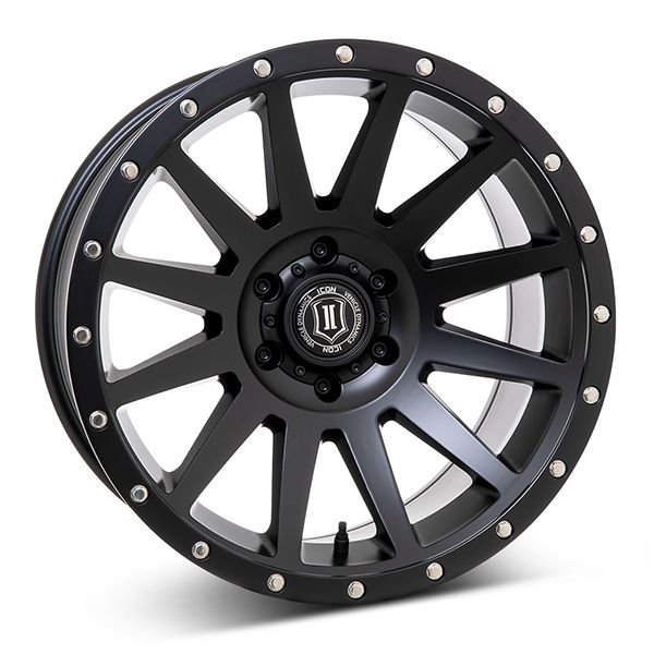 SPECIALFÄLGAR Icon Compression M.Blk black 10x20 6x139.7 ET-19 CB106.1